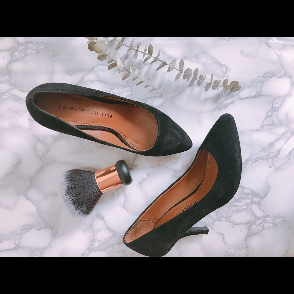 Chinese Laundry black heels